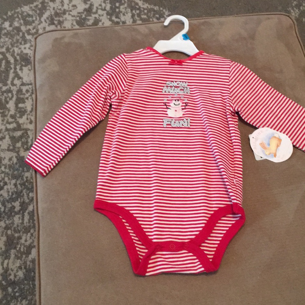Adorable long sleeve 24 mos. girls one piece.